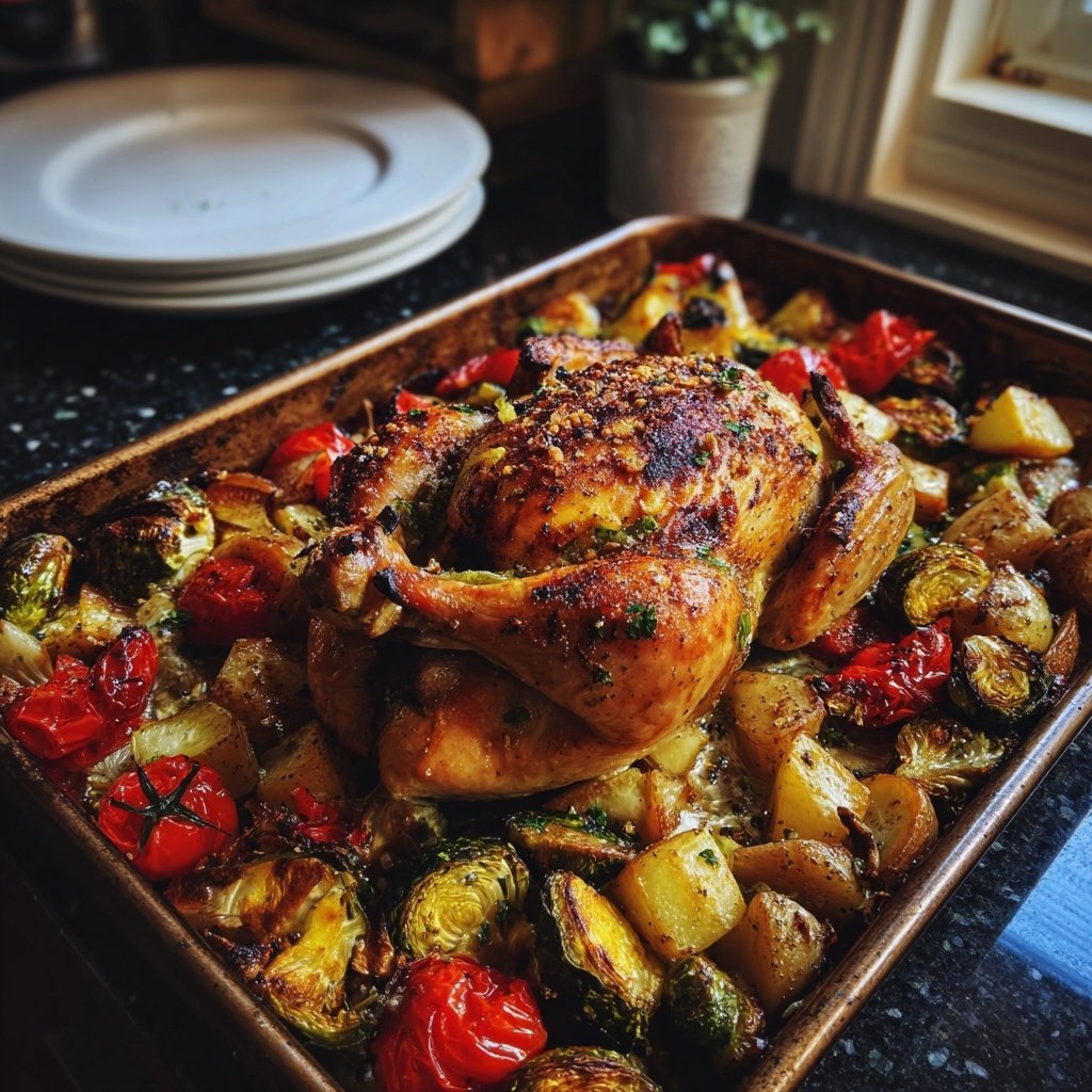 Easy Sheet Pan Dinner With Chicken