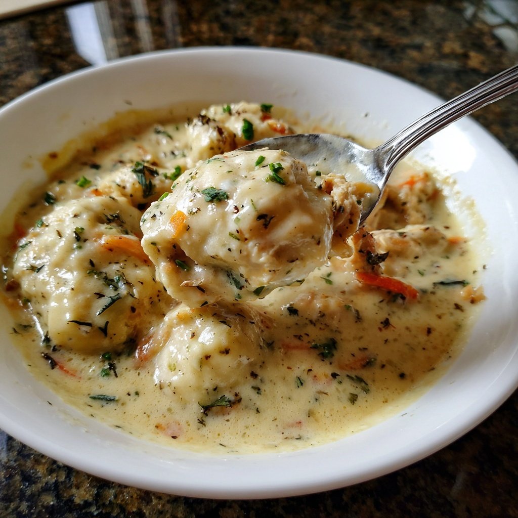 Comfort Food Chicken And Dumplings