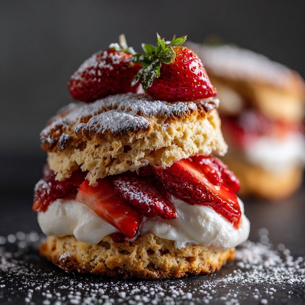 Strawberry Biscuit Shortcake