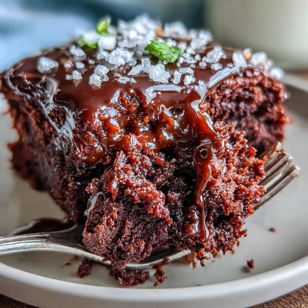 Chocolate Olive Oil Snack Cake