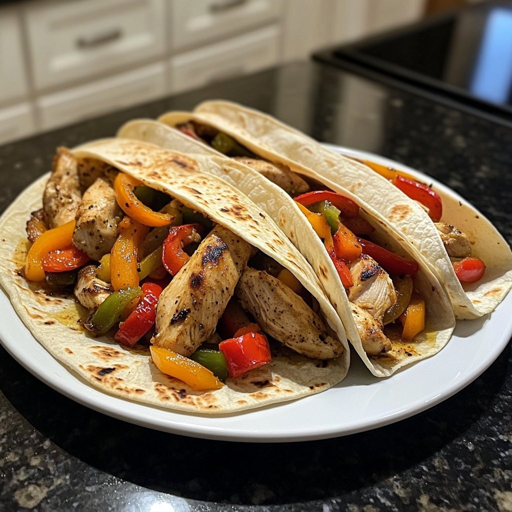 Chicken Breast Fajitas