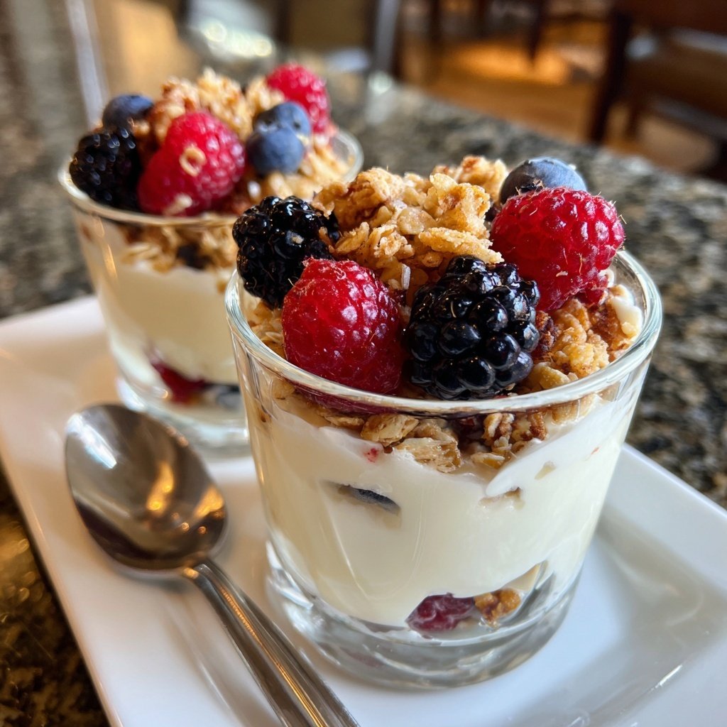 Vanilla Yogurt Breakfast Cups