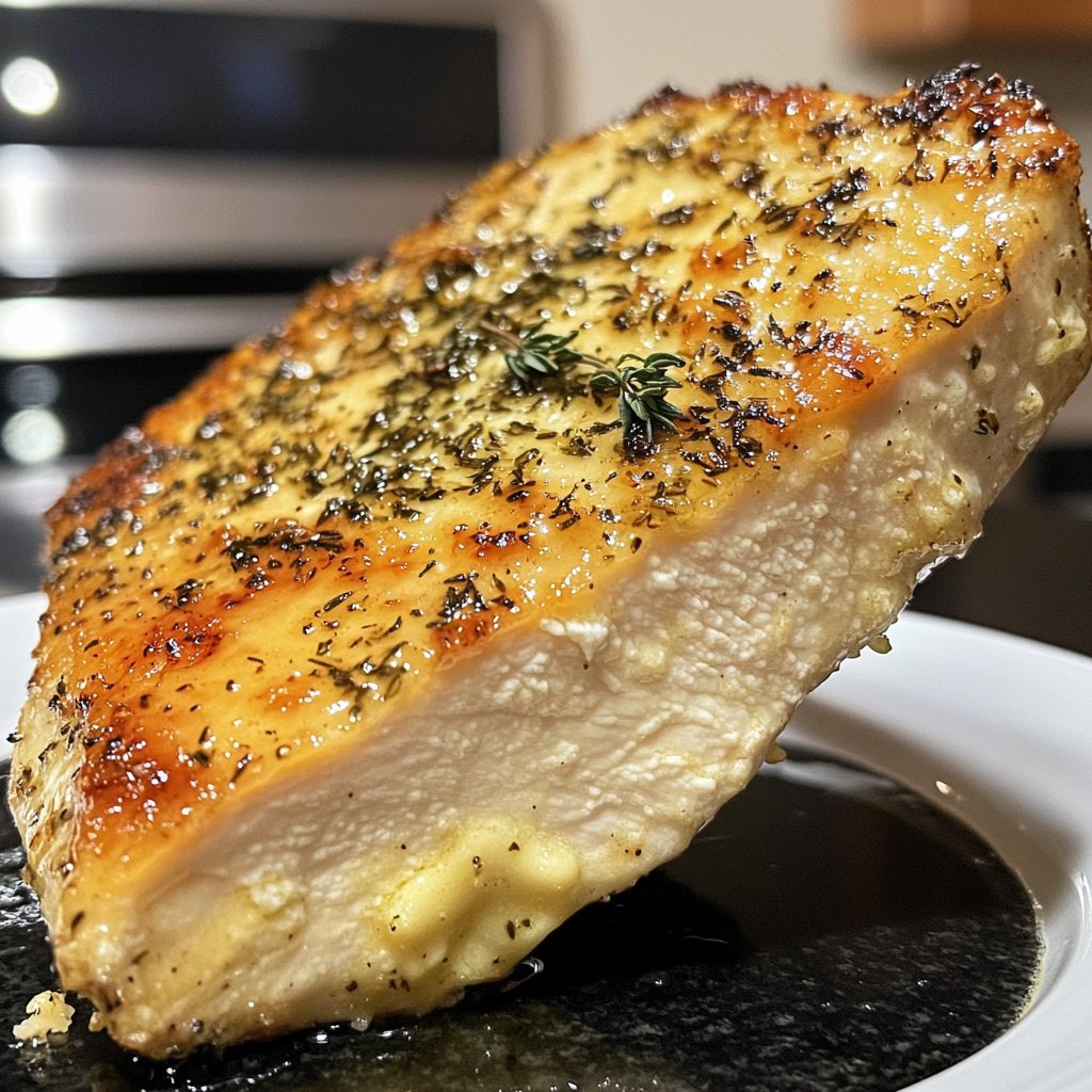 Chicken Breast with Thyme and Butter
